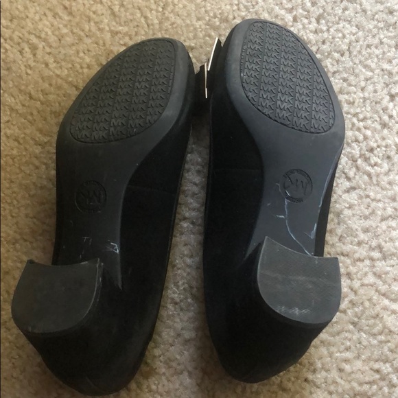 Sued pumps with block heels - Picture 4 of 4